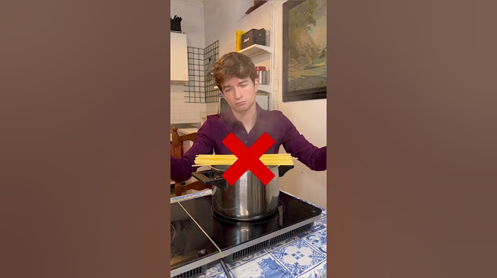 Как готовить СПАГЕТТИ😳