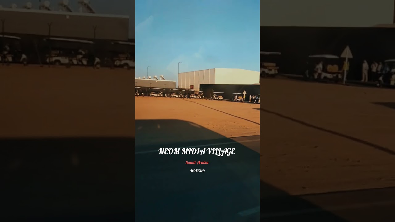 NEOM Media Village Saudi Arabia