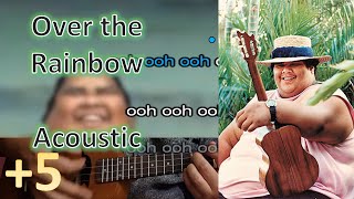 (+5) Over the Rainbow - Israel Kamakawiwo - Karaoke  (Girls)