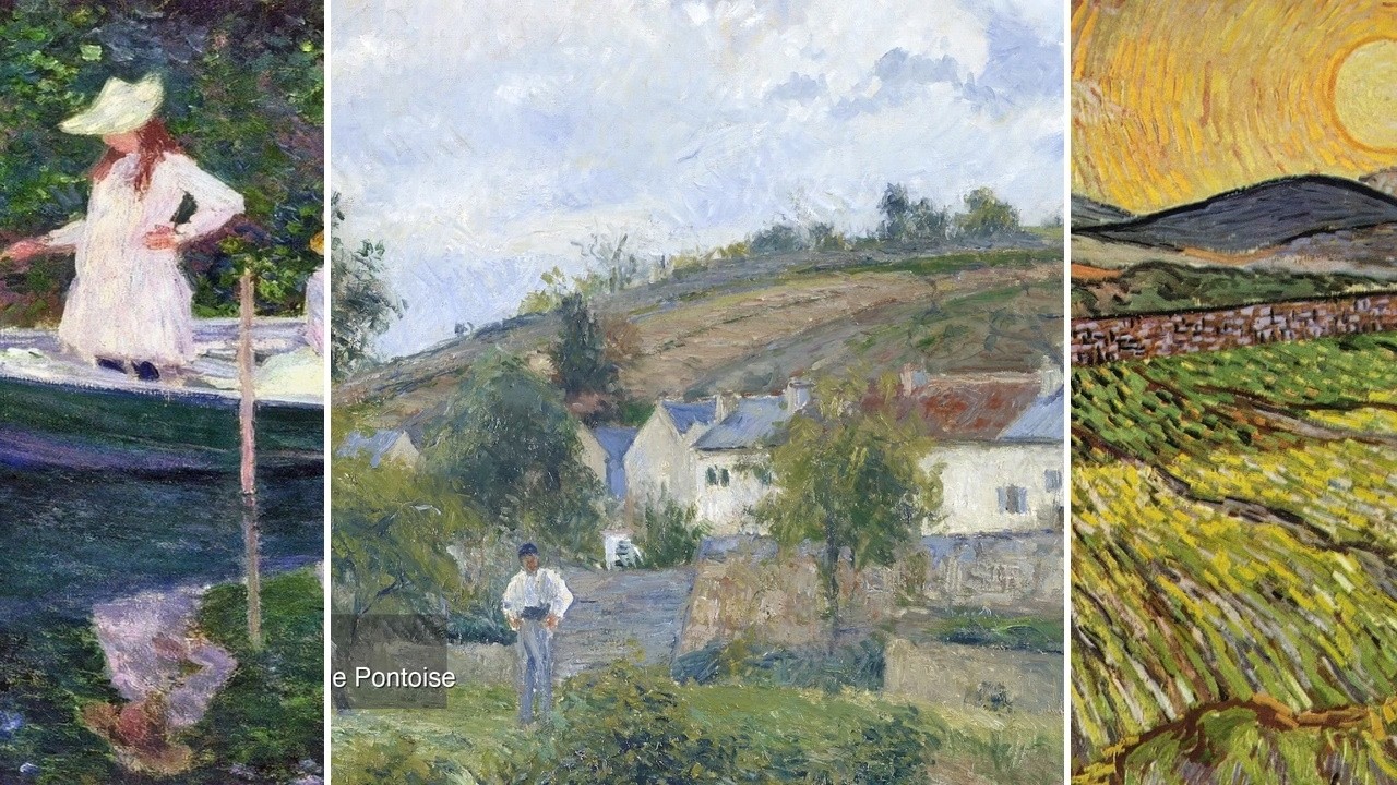 Fine Art TV — Silent Art Gallery · August 26 Morning | A Corner of the Hermitage Pont… & others