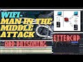 Wifi Man in the Middle attack using Ettercap | ARP poisoning attack | Wireless hacking