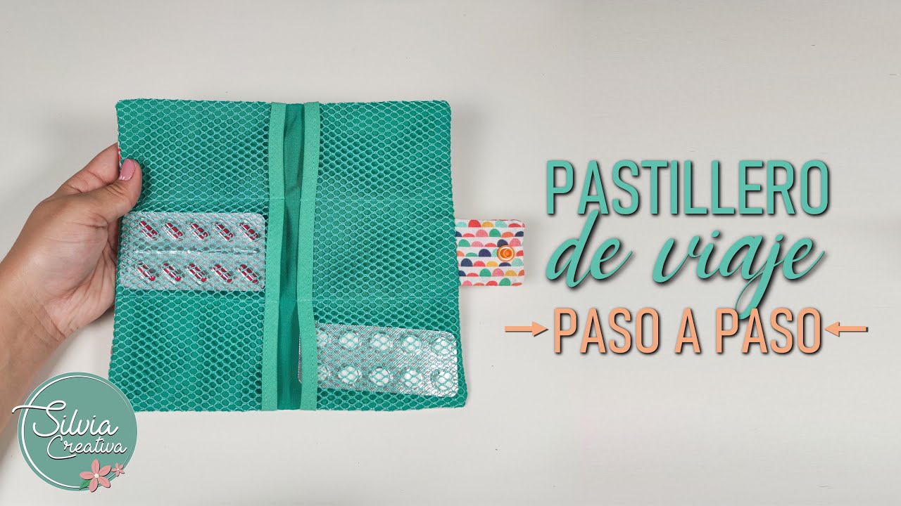 PASTILLERO DE VIAJE paso a paso - costura para principiantes