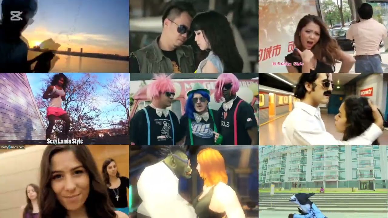 9 Gangnam Style Parody All 1 5 All Ruiuura