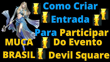 Mucabrasil Como Criar Entrada Para o Evento Devil Square Mais Recompensas