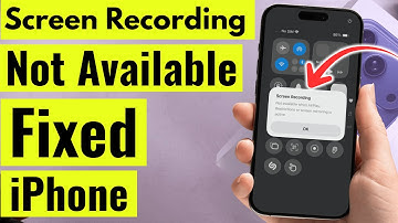 [iOS 26] Fix Screen Recording Not Available When AirPlay, Restrictions, Screen Mirroring Is Active