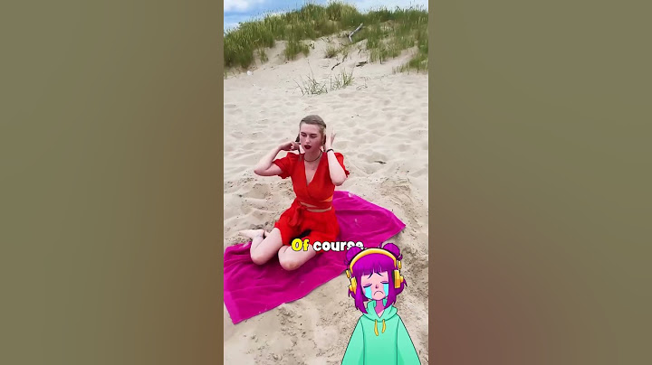 He Hid Under the Sand to Prank His Girl! 🏖️ #beach #voiceover #pranks