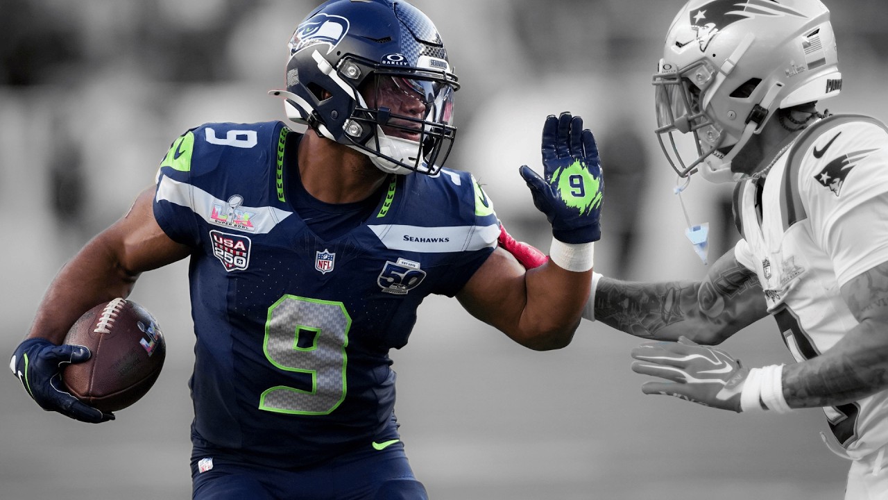 Best plays of Kenneth Walker III's Super Bowl MVP performance vs