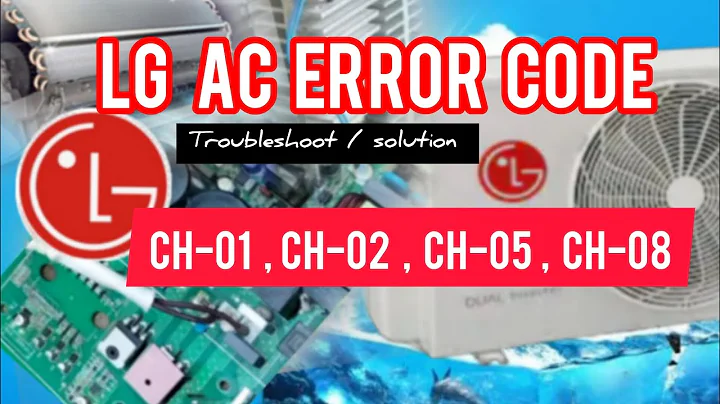 lg ac error code list, CH-1 ,CH-2, CH-5 ,CH-8