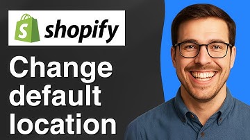 Standaardlocatie van uw winkel in Shopify wijzigen {2025 Eenvoudige handleiding]