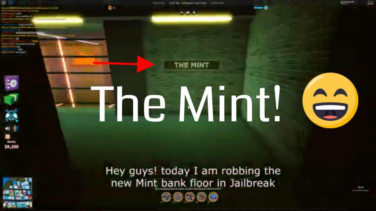 HOW TO ROB THE NEW MINT BANK FLOOR | JAILBREAK