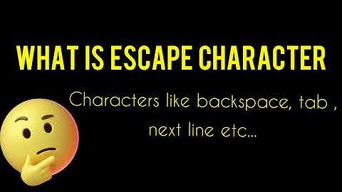 FUN PART OF ESCAPE CHARACTERS IN PYTHON | FOR ABSOLUTE BEGINNERS