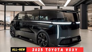 best luxury minivan! all new 2025 toyota voxy revealed!