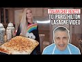 Italian Chef Reacts to PARIS HILTON LASAGNA VIDEO