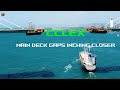 CCLEX| MAIN DECK GAPS INCHING CLOSER| 4K |JULY 29, 2021 |FLYING ON WIND&GUST #aerial