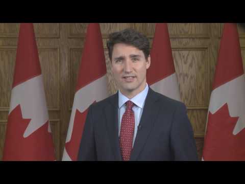Prime Minister Trudeau delivers a message on Ramadan