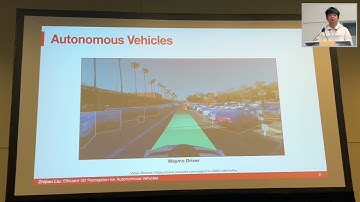 Efficient 3D Perception for Autonomous Vehicles (Zhijian Liu @ CVPR 2023 ECV)