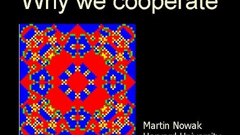 Why we cooperate