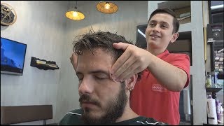 YOUNG TURKISH BARBER MASSAGE THERAPY • UNINTENTIONAL ASMR 308