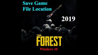 The Forest Save Game File Location on Windows 10 screenshot 5