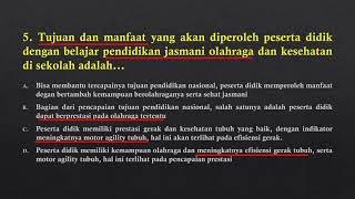 SOAL KOMPETENSI TEKNIS PJOK (PPPK dan SKB CPNS)