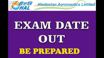 HAL Design Trainees / Management Trainees | Exam Date Out | YP Updates