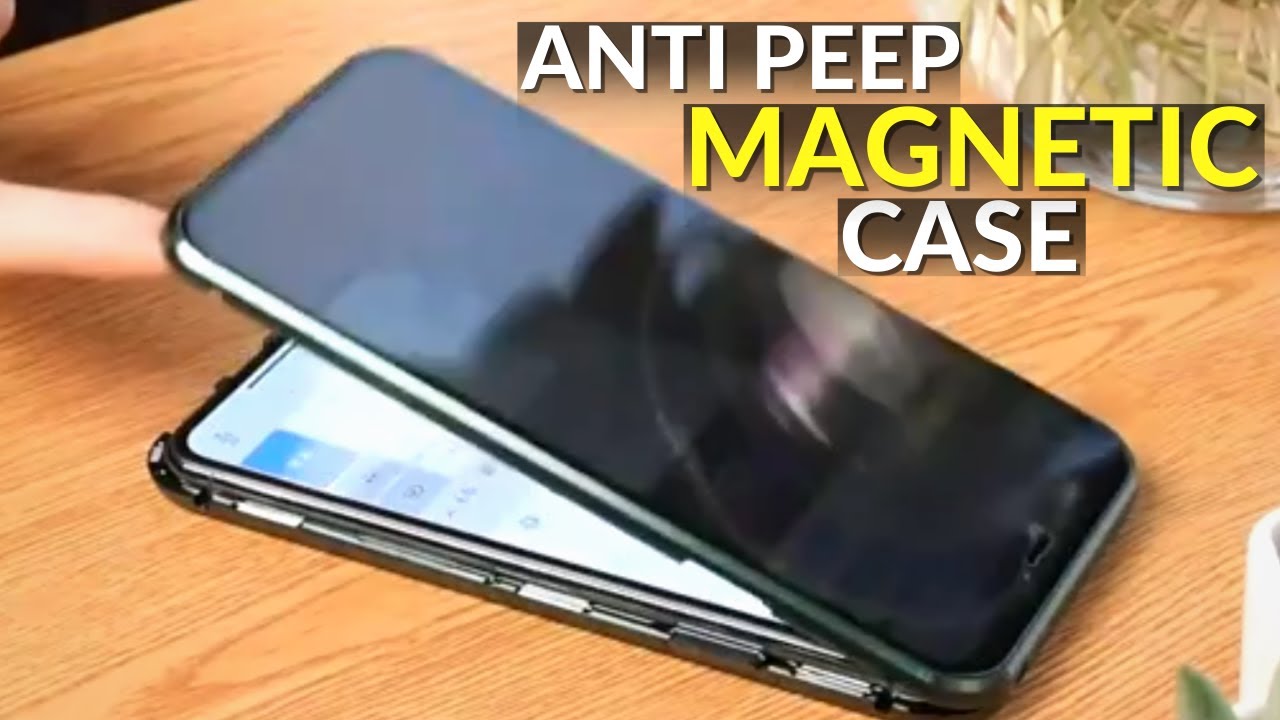 Anti Peep Magnetic Phone Case for Samsung Galaxy S22 Plus / S22