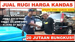 Garasi Adam Jual Rugi BMW 25 Juta Stok Baru Dikandasin Jimny 4x4 Chery QQ Kijang AT Nouva Zafira Dll