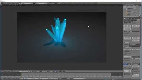 Easy Glowing Crystal Tutorial (HD Blender)
