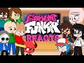 Friday Night Funkin' Mod Characters Reacts | Part 17 | Moonlight Cactus |