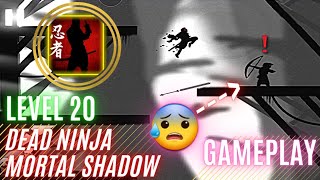 Dead Ninja Mortal Shadow Gameplay Level 20 | Mind Eaters | dead ninja mortal shadow gameplay screenshot 5