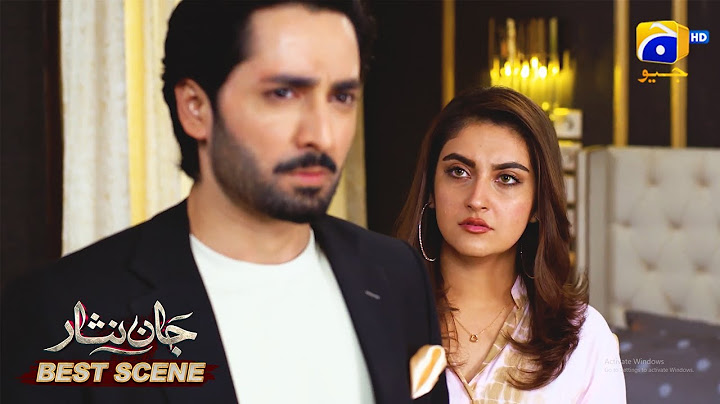 Jaan Nisar Episode 28 | Danish Taimoor - Hiba Bukhari - Haroon Shahid | Best Scene 02