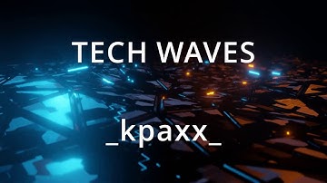 Tech Waves - Animation loops using Blender 2 8 - Eevee Renderer