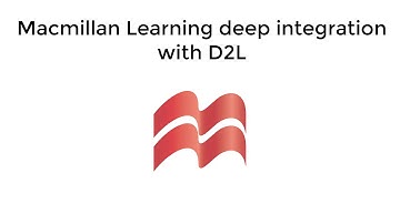 Add Macmillan Tools to a D2L course module