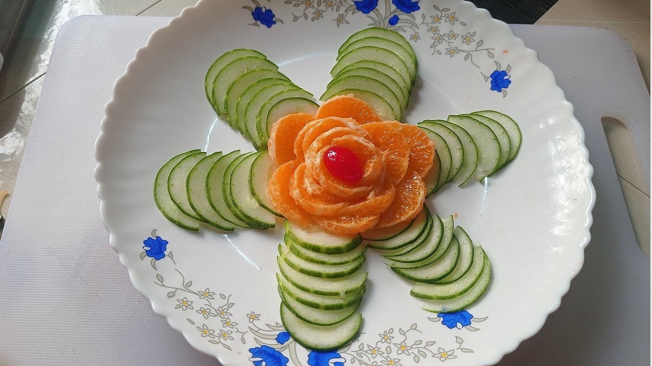 Carrot, Orange Easy Food Decoration Homemade Idea Very Easy
