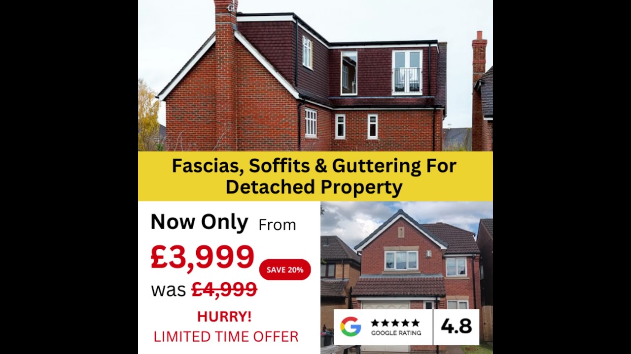 Roofline Installation for Detached Homes – From £3,999 | Super Glazing 