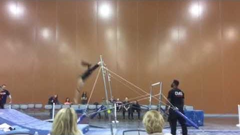 Jasmine Williamson-Level 10-GMS Gymnastics**Grad 2022 BARS- Release Move-Pak Salto