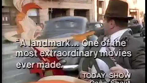 Who Framed Roger Rabbit Critics Comments TV Spot 1988