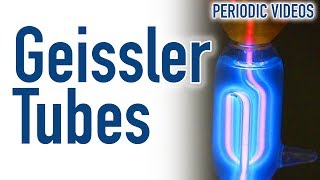 Geissler Tubes  Periodic Table of Videos
