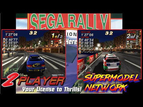Sega Rally 2 2 Player Supermodel Network Riviera