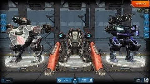 War Robots [3.7] Test Server - 3 New Robots And New Weapons