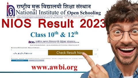 nios result 2023 april|nios result 2023|nios result|nios|nios result update|nios 12th result 2023