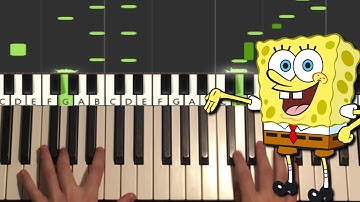 SpongeBob SquarePants - Tomfoolery (Piano Tutorial Lesson)