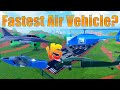 What's The Fastest Air Vehicle In Jailbreak? | Roblox Jailbreak