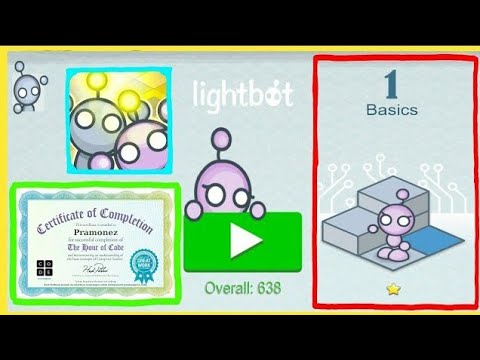 Lightbot Programming Puzzles - BASICS Level 3