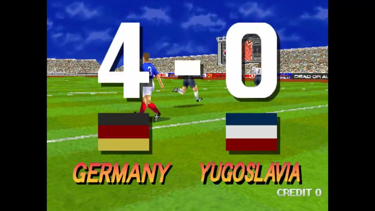 Tecmo World Cup 98 Play Clip 01