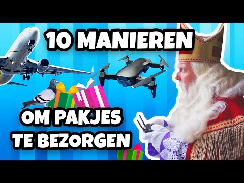 10 MANIEREN OM PAKJES TE BEZORGEN!!