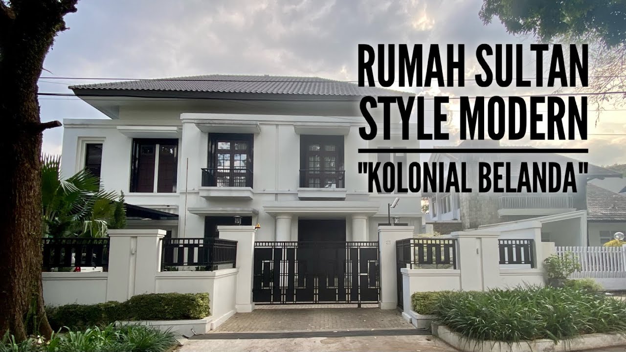 Rumah Sultan Style Modern "Kolonial Belanda" by Arcade Design - YouTube