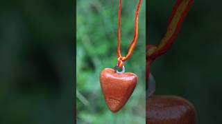 How To Make Wooden Necklace,Help For Grandma -Diy #Shorts
