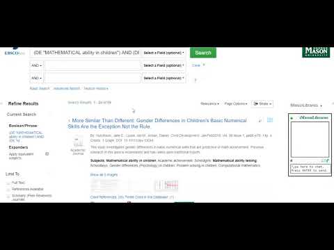Using the Thesaurus EBSCO Databases