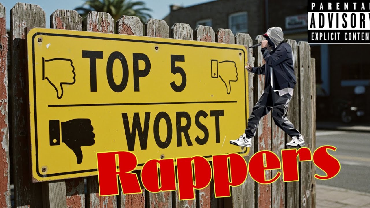 Top 5 Worst Rappers YouTube Top 5 Worst Rappers YouTube